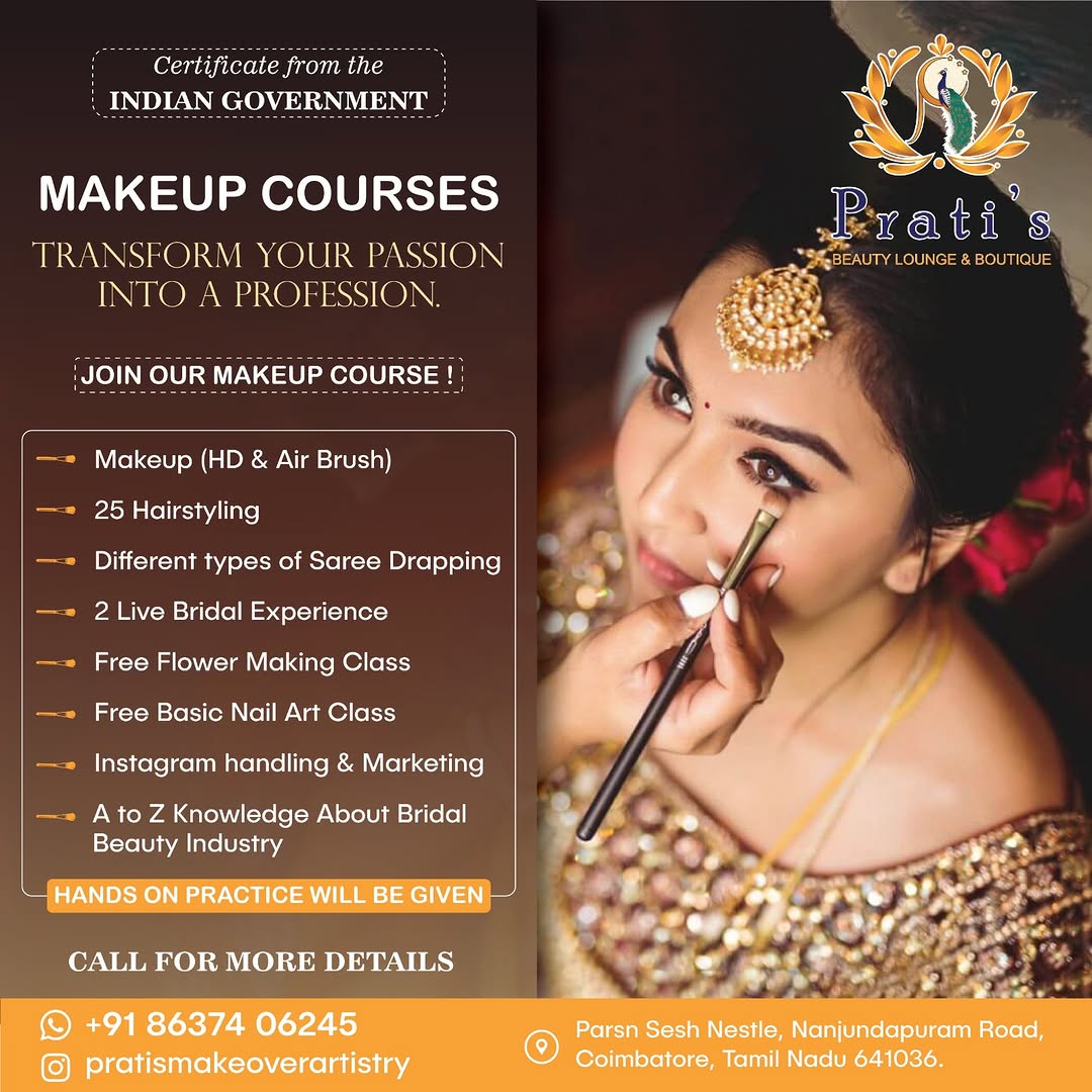 Best Beautician Course in Coimbatore 
